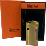 Газовая ветрозащитная зажигалка в подарочной коробке 🎁(Острое пламя 🚀) BROAD HL-540-Golden HL-540-Golden фото