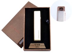 USB зажигалка в подарочной упаковке (спираль накаливания, жёлтый) №4822-5 №4822-5 фото
