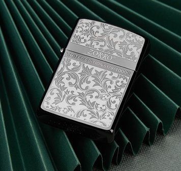 Запальничка бензинова "ZORRO Limited Edition 10000" візерунки HL-299 HL-299 фото