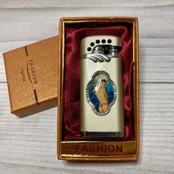 Зажигалка в подарочной коробке Девушка (Турбо пламя) №0584-1 0584-1 фото