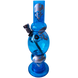 Акриловый бонг &laquo;Skulls Blue&raquo; с металлическим шлифом (20 см) K-19 K-19 фото 2