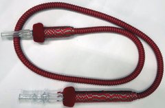Шланг для кальяна 1,8м (длинный мундштук), H12 красный H12 червоний фото