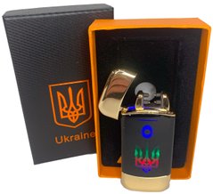Дуговая электроимпульсная зажигалка с USB-зарядкой⚡️Украина LIGHTER HL-439-Gold HL-439-Gold фото