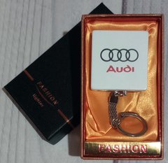 Запальничка подарункова з брелоком (Звичайне полум'я 🔥) Audi 'FASHION' D282-1 D282-1 фото