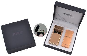 Електроімпульсна запальничка в подарунковій упаковці Jobon (USB) XT-4883-2 XT-4883-2 фото