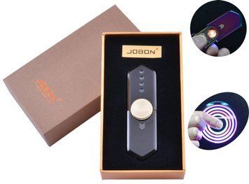 USB зажигалка-спиннер в подарочной упаковке Jobon (Спираль накаливания) HL-10 Black HL-10 Black фото