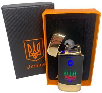 Дугова електроімпульсна запальничка з USB-зарядкою⚡️Україна LIGHTER HL-439-Gold HL-439-Gold фото