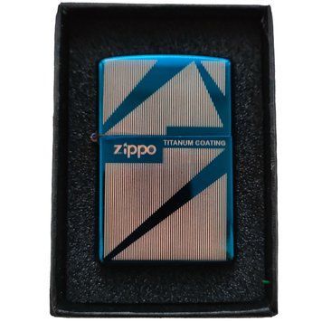 Бензинова запальничка 7IPPO Titanium Coating D701-1 ⚠️ Уцінка D701-1 фото