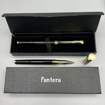 Подарункова ручка Pantera у футлярі (чорно-золота) RP-3560 RP-3560 фото