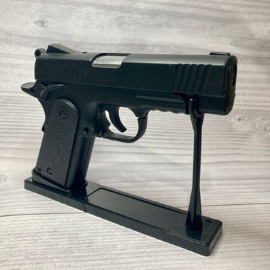 Запальничка пістолет OPS-TacticalAS (метал, пересмикується затвор,17см) D4 D4 фото