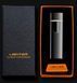 Сенсорна USB запальничка в подарунковій коробці LIGHTER ⚡️ HL-101-5 Black HL-101-5 фото 1