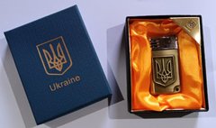 Зажигалка подарочная Украина 🇺🇦 (Острое пламя) HL-4113-1-Gold HL-4113-1-Gold фото