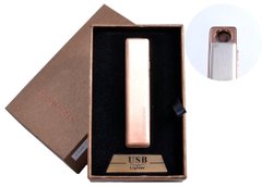 USB зажигалка в подарочной упаковке (спираль накаливания, оранжевый) №4822-4 №4822-4 фото