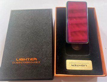 USB зажигалка в подарочной упаковке (Две спирали накаливания) ⚠️ Уцененный товар ⚠️ XT-4879(4) XT-4879 ⚠️ Знижений в ціні товар ⚠️ фото