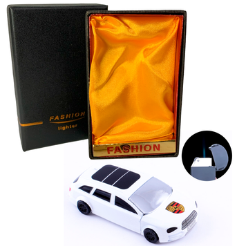 Запальничка подарункова "Porsche Cayenne" (гостре полум'я 🚀 кремнієва) XT-97 White XT-97 White фото
