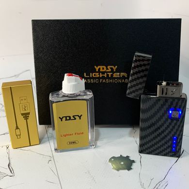 Зажигалка YDSY с двойным зажиганием (дуговая + бензиновая) HL-840 HL-840 фото Зажигалка YDSY с двойным зажиганием (дуговая + бензиновая) HL-840 HL-840 фото