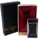 Газовая зажигалка JUNWANG Fashion Lighter с двойным пламенем в подарочной коробке HL-490-7 Черный с хромом HL-490-7 Чорний із хромом фото 1