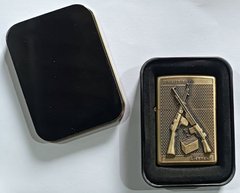 Запальничка бензинова в подарунковій коробці 'Браунінг M1918' HL-336-4 HL-336-4 фото