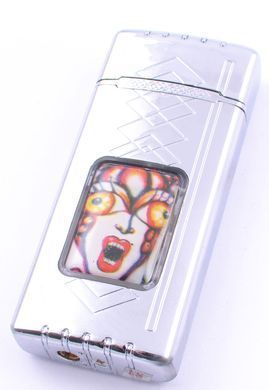 Зажигалка подарочная Бешенная баба (Турбо пламя🚀) "Fashion Lighter" XT-18 XT-18 фото