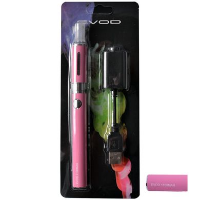 Електронна сигарета eVod 1100 мАч MT3 блістерна упаковка EC-014 Pink 434837361 фото
