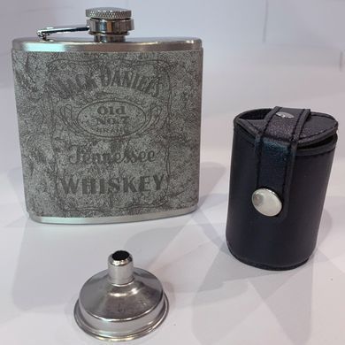 Подарунковий набір фляга Jack Daniel&rsquo;s з чарками QK-1-3 QK-1-3 фото