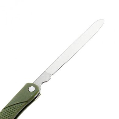 Туристический набор Traveler 3в1 походный нож, вилка, ложка 11,3см (120шт/ящ) K603 K6033 фото