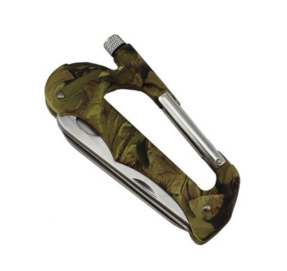 Тактический Нож Traveler Кемпинг, Альпинистский Карабин, Крюк, LED фонарик A-03 A-03 фото