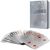 Карти покерні пластикові 500 євро/ 54шт колода/ пластикова упаковка 9*6*2см 408-13 Срібло 408-13-Срібло фото