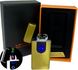 Електроімпульсна ⚡️ запальничка в подарунковій коробці Lighter HL-102 Golden HL-102 Golden фото 1