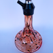 Яркий красный кальян Hookah с геометрической шахтой и арт-колбой &mdash; 48 см H3203 H3203 RED фото 3