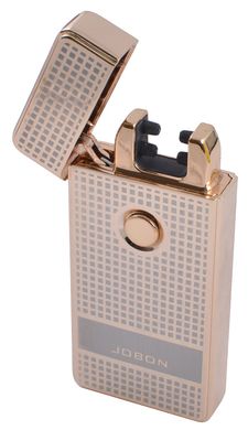 Електроімпульсна запальничка в подарунковій упаковці Jobon (Дві перехрещені блискавки, USB) XT-4884-1 4884-1 фото
