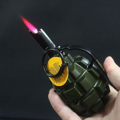 🔥 Газова запальничка + попільничка &laquo;Граната F-1&raquo; Zhong Long &mdash; сувенір 2 в 1 HL-834 HL-834 фото