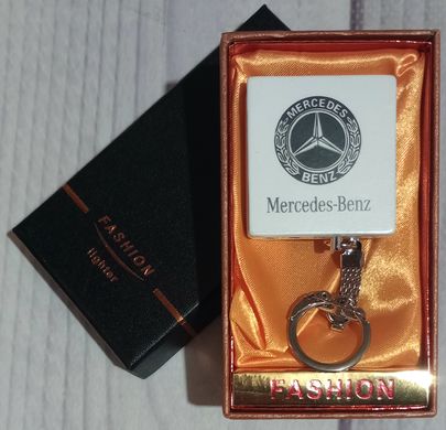 Зажигалка подарочная с брелком (Обычное пламя🔥) Mercedes-Benz "FASHION" D282-3 D282-3 фото