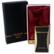 Газовая зажигалка JUNWANG Fashion Lighter с двойным пламенем в подарочной коробке HL-490-7 Черный с золотом HL-490-7 Чорний із золотом фото 1