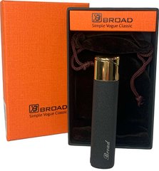 Газовая ветрозащитная зажигалка в подарочной коробке 🎁 BROAD HL-543-Black matte HL-543-Black matte фото