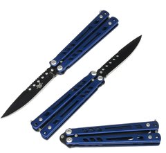 Складной Нож бабочка (балисонг) Benchmade D-115/F-668 Синий D-115/F-668-Синій фото