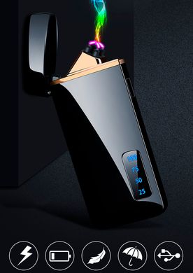 Электроимпульсная ⚡️ зажигалка в подарочной коробке Lighter HL-108 Colorful HL-108 Colorful фото