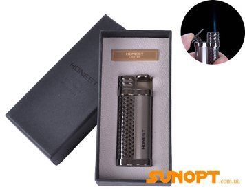Зажигалка подарочная Honest (Острое пламя) №2815 Black №2815 Black фото