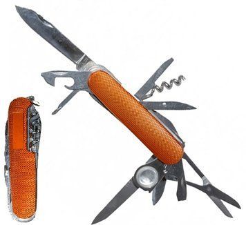 Ніж багатофункціональний Traveler 17 функцій, 9см (120шт/ящ) K5017ALL orange K5017ALL-orange фото