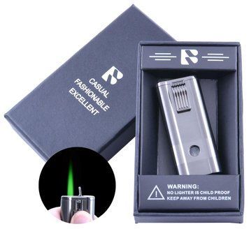 Запальничка подарункова FANG-FANG (Турбо полум'я) №3968 Black 3968-Black фото
