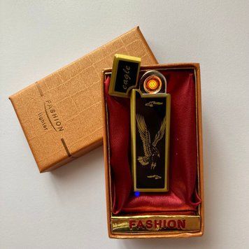 USB ⚡️ Зажигалка eagle FASHION в подарочной упаковке (Спираль накаливания) USB-103-2 USB-103-2 фото
