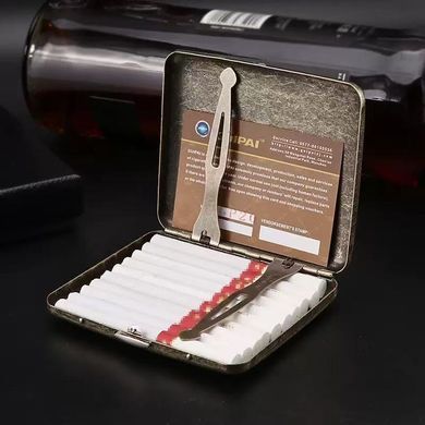 🚬 Металевий портсигар у вінтажному стилі (Jack Daniel&rsquo;s) HL-702-6 HL-702-6 Jack Daniels фото