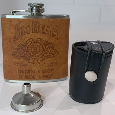 Подарунковий набір фляга Jim Beam з чарками QK-2-1 QK-2-1 фото