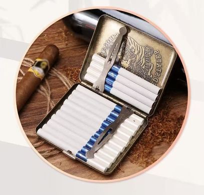 🚬 Металевий портсигар у вінтажному стилі (Jack Daniel&rsquo;s) HL-702-6 HL-702-6 Jack Daniels фото