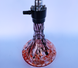 Эффектный красный кальян Hookah со спиральной шахтой и арт-колбой &mdash; 48 см H3201 H3201 RED фото 3