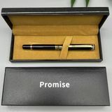 Подарункова ручка Promise у футлярі (чорно-золота з візерунком) RP-568 RP-568 фото