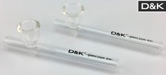 Скляний вапорайзер D&K glass pipe Трубка (9см) DK-8581 DK-8581 фото