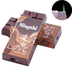 Запальничка кишенькова Шоколад Love (звичайне полум'я) №2376-4 1014057745 фото