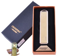 USB ⚡️ зажигалка в подарочной упаковке (Спираль накаливания) HL-34 Gold HL-34 Gold фото