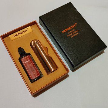Подарочный набор Honest: бензиновая зажигалка + жидкость D614 D614 фото